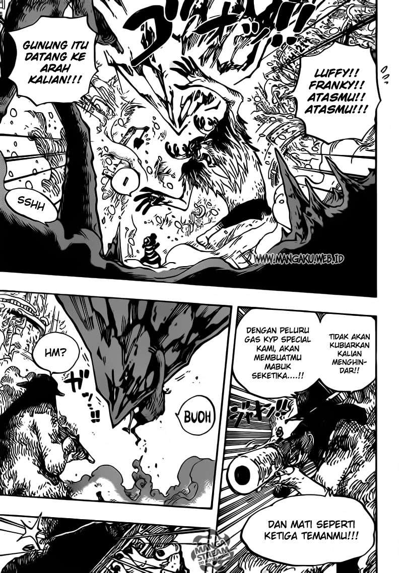 One Piece Chapter 667 Gambar 14