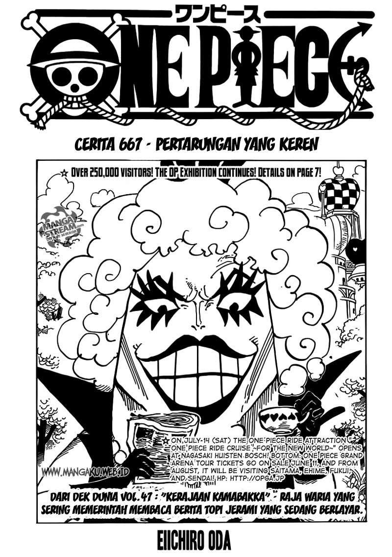 Komik One Piece Chapter 667 gambar nomor 1