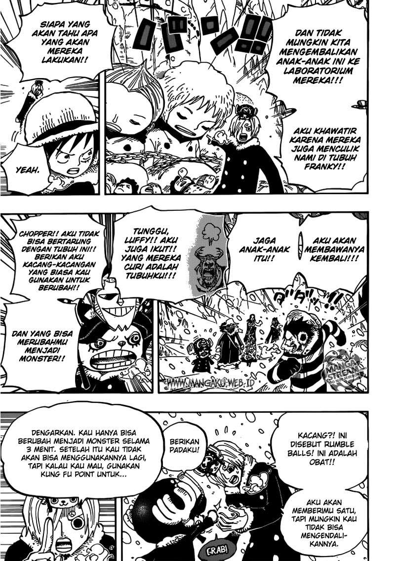 One Piece Chapter 667 Gambar 4