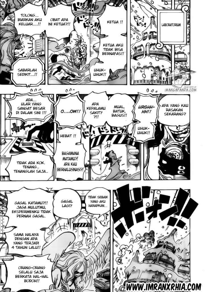 One Piece Chapter 664 Gambar 16