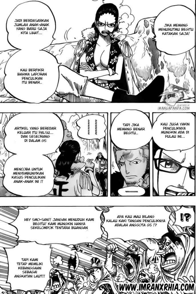 One Piece Chapter 664 Gambar 4
