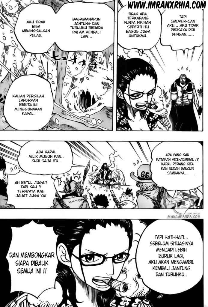 One Piece Chapter 664 Gambar 6