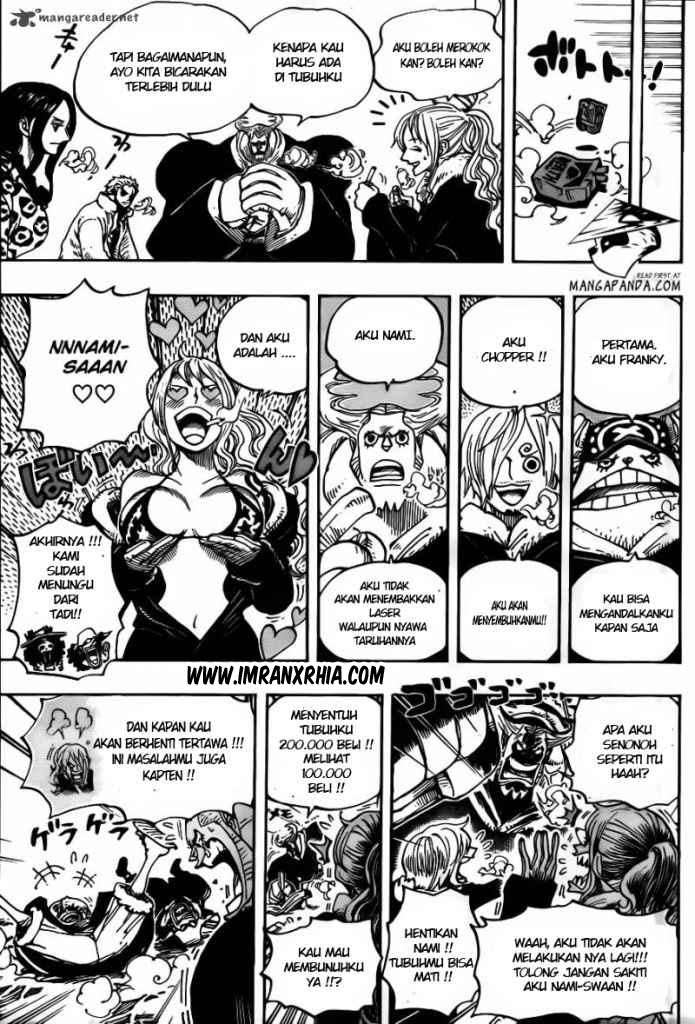 One Piece Chapter 663 Gambar 15