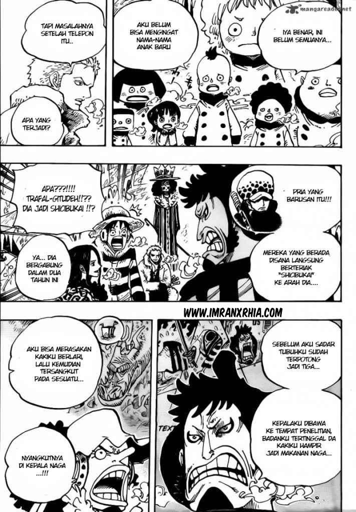 One Piece Chapter 663 Gambar 17