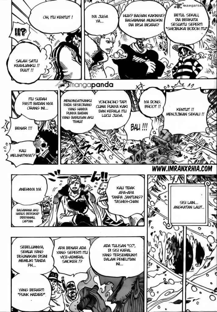 One Piece Chapter 663 Gambar 18