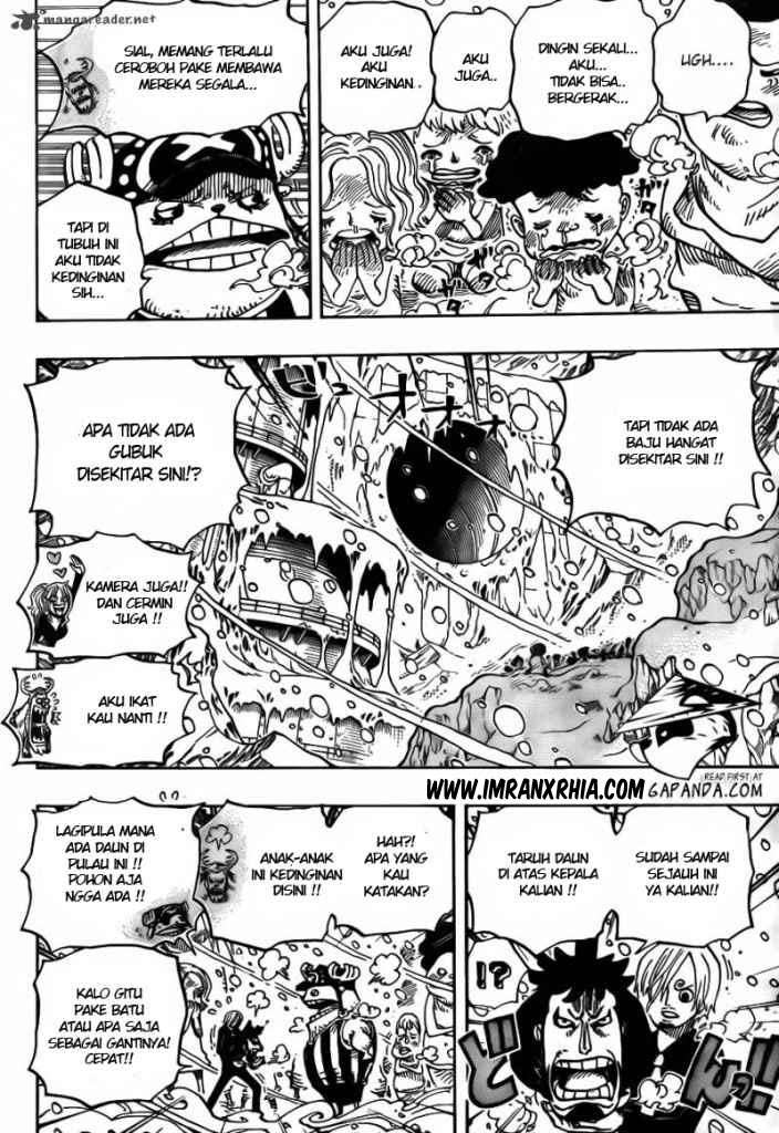 One Piece Chapter 663 Gambar 10