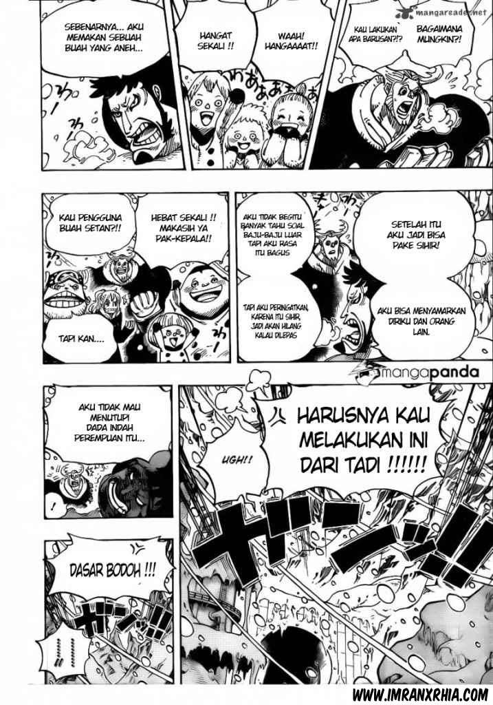One Piece Chapter 663 Gambar 12