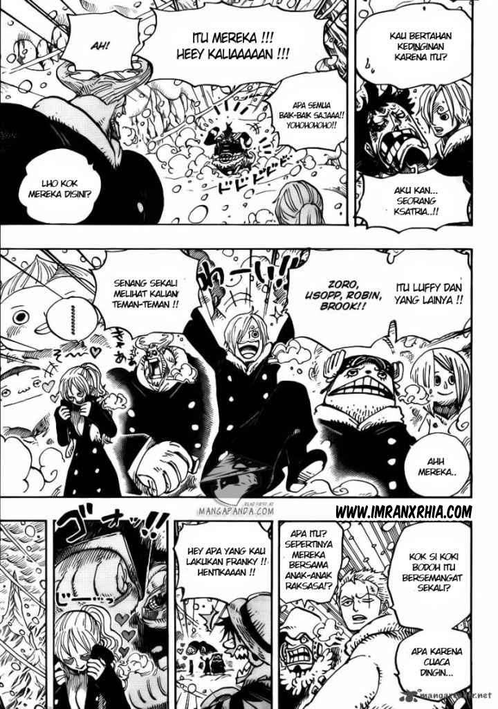 One Piece Chapter 663 Gambar 13