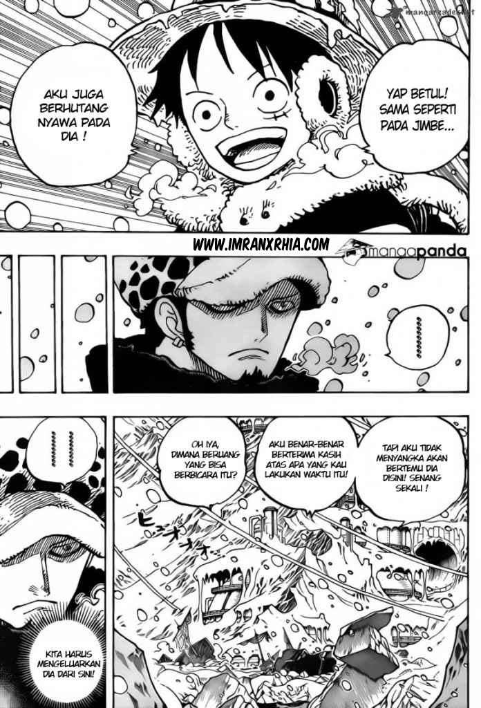 One Piece Chapter 663 Gambar 3