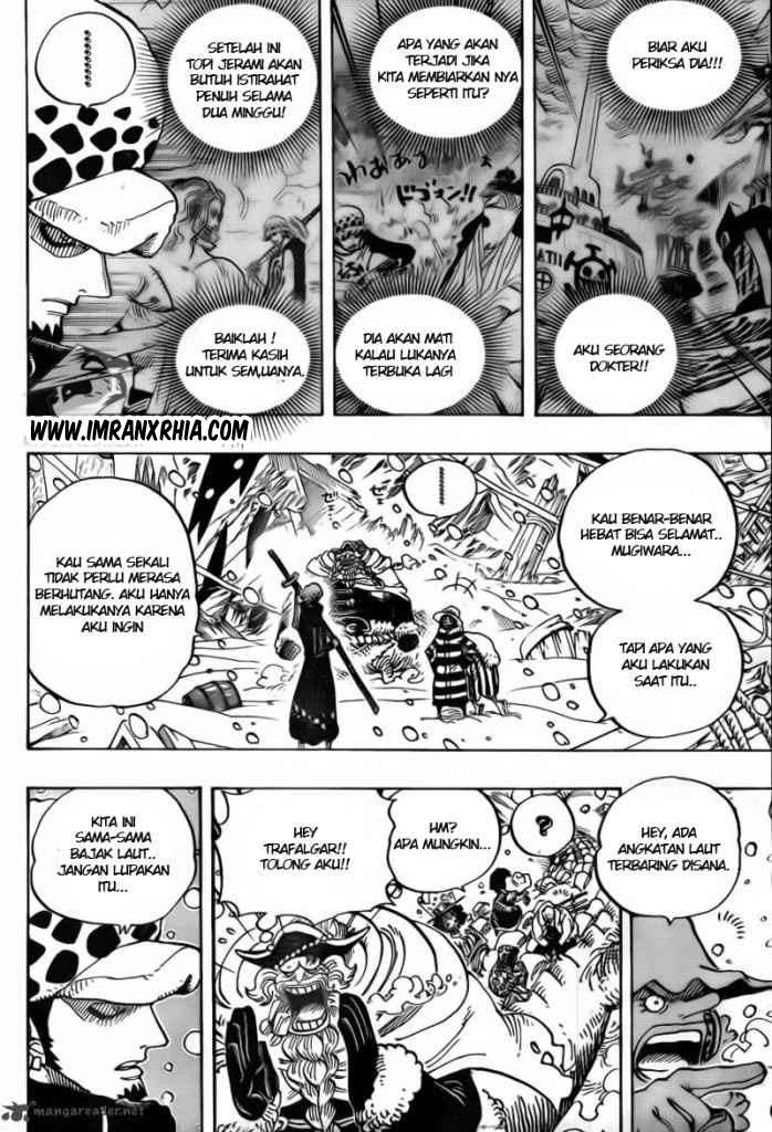 One Piece Chapter 663 Gambar 4