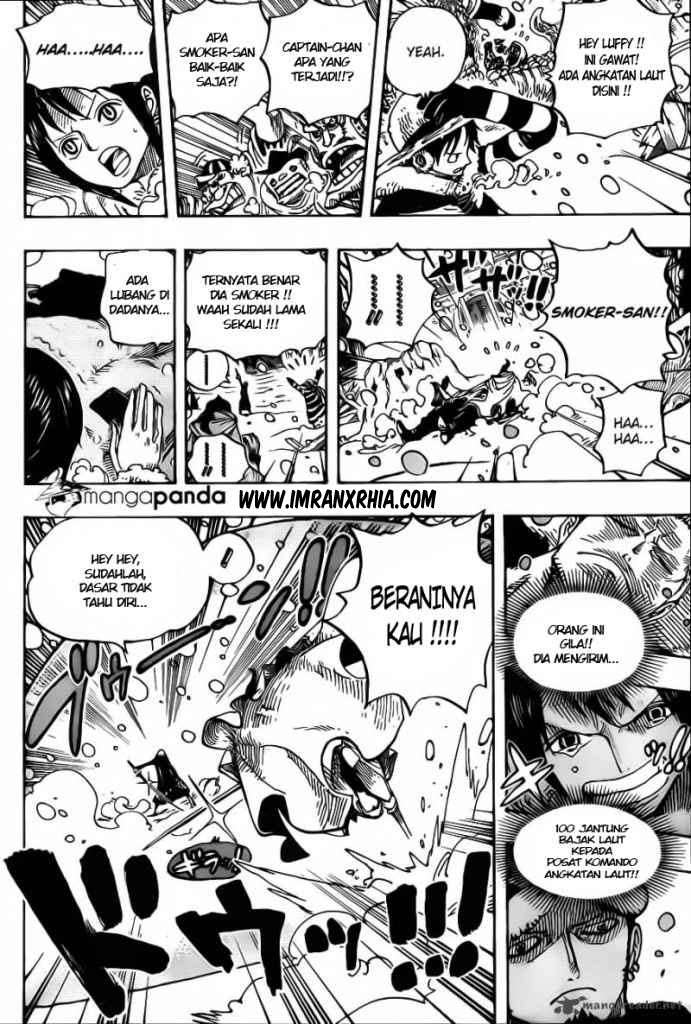 One Piece Chapter 663 Gambar 6
