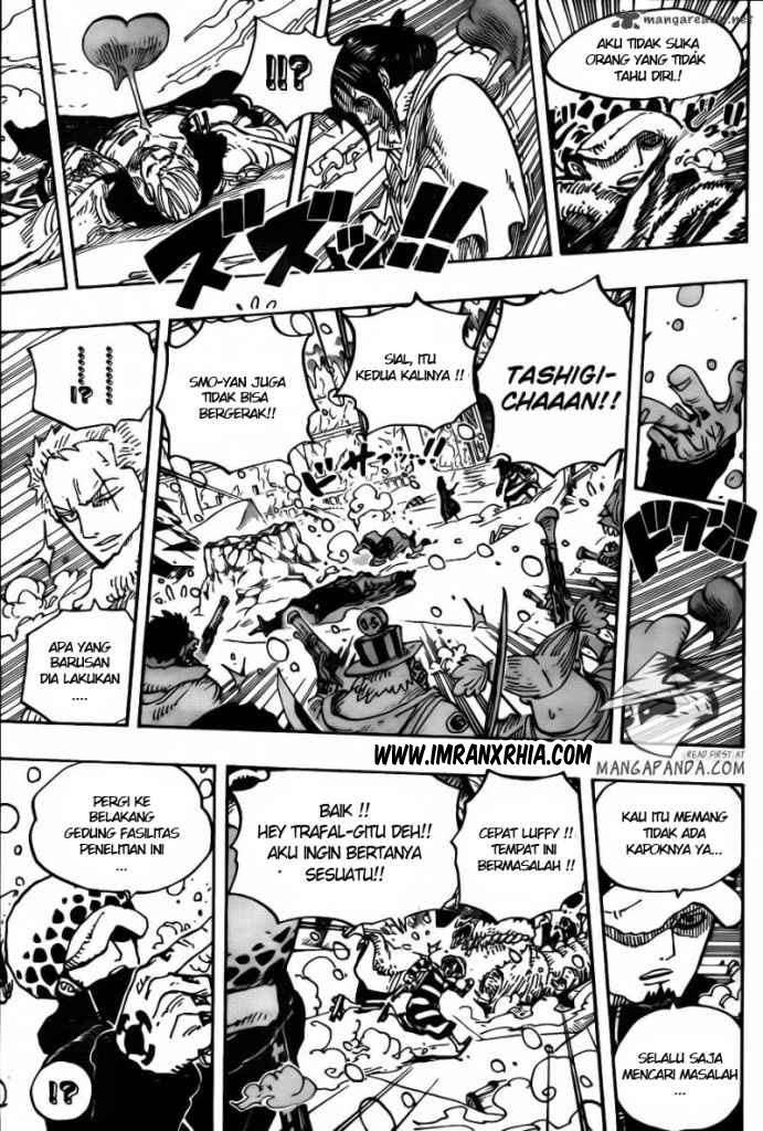 One Piece Chapter 663 Gambar 7