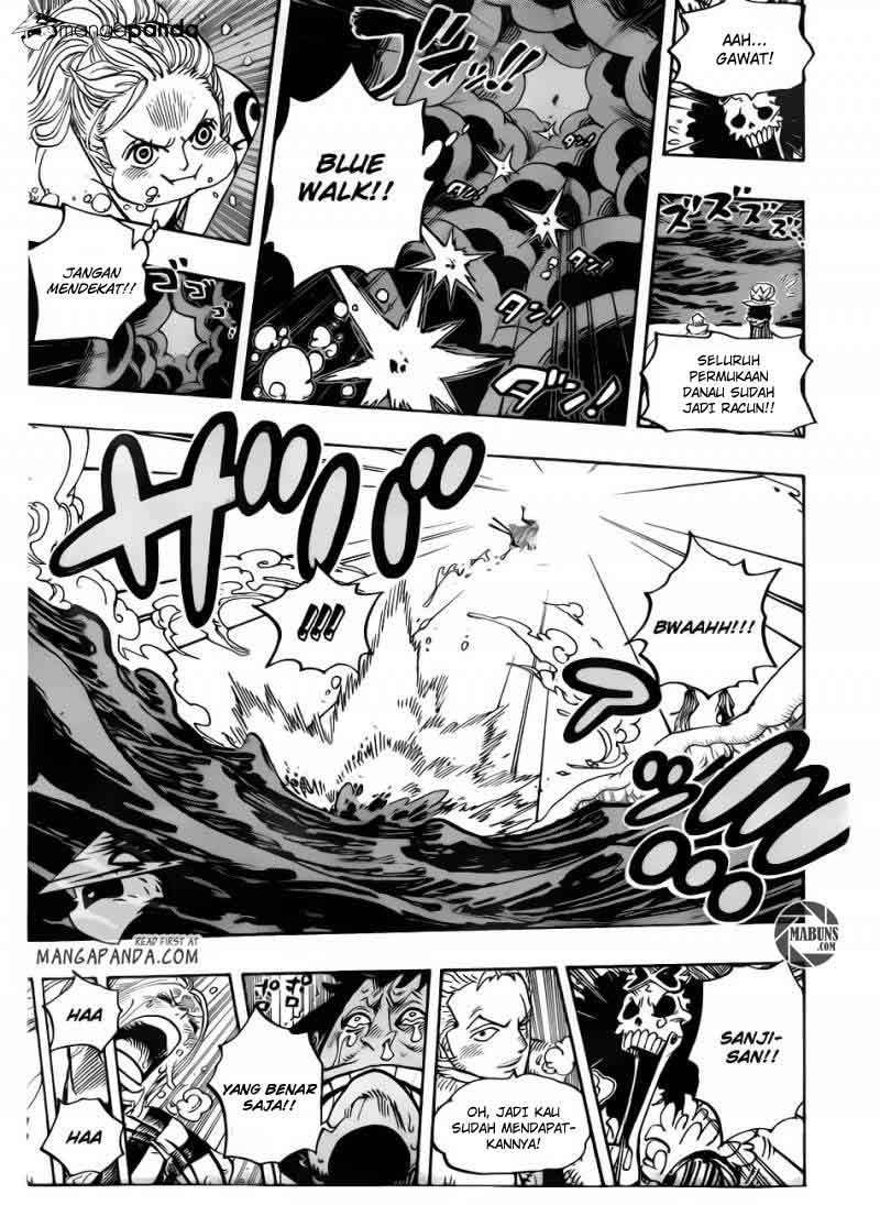 One Piece Chapter 672 Gambar 14