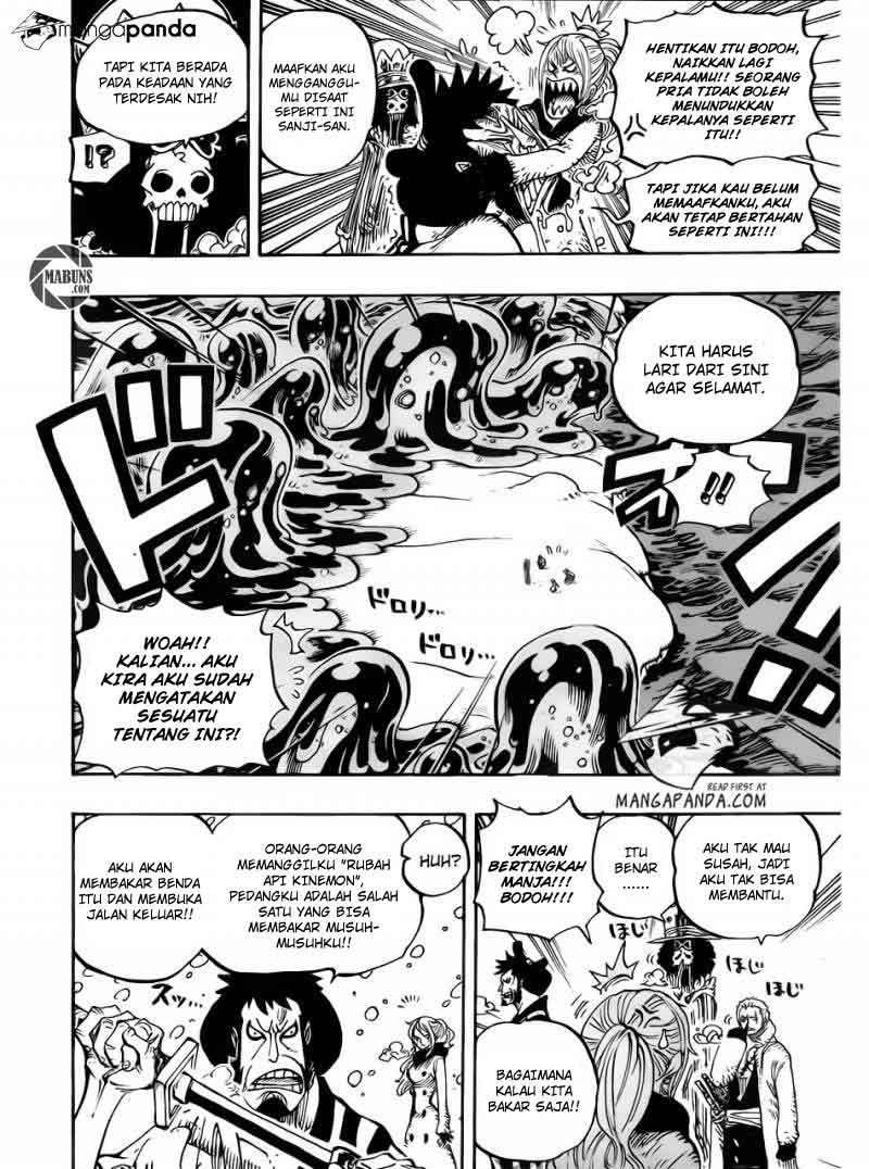One Piece Chapter 672 Gambar 17