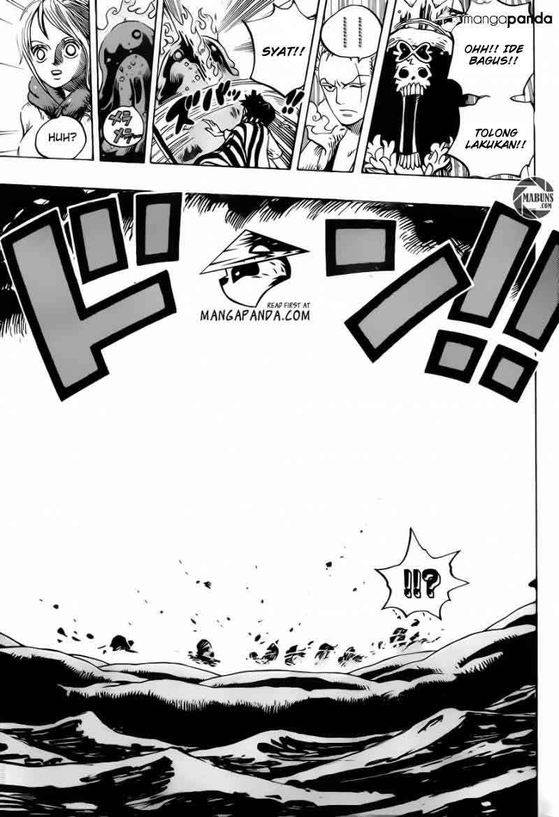 One Piece Chapter 672 Gambar 18