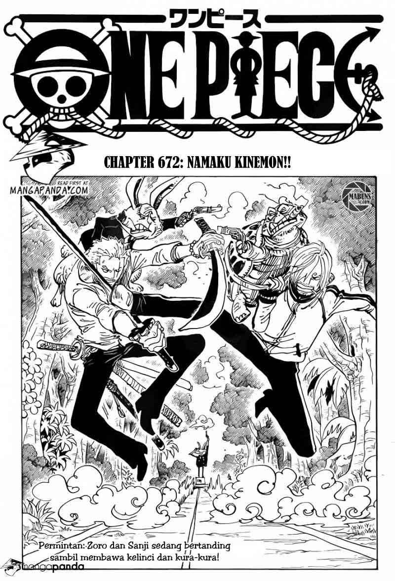 Manga One Piece Chapter 672 gambar nomor 2