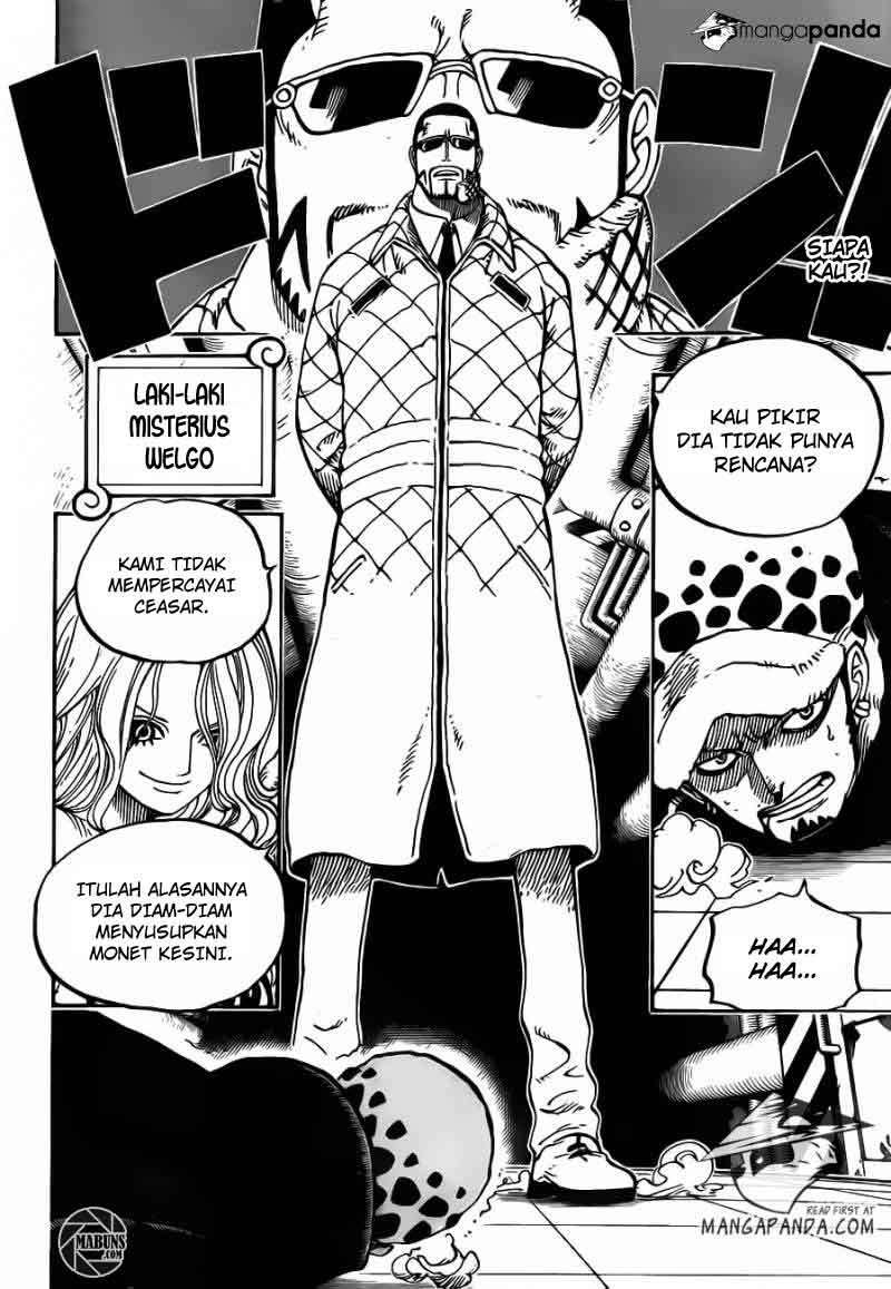One Piece Chapter 672 Gambar 3