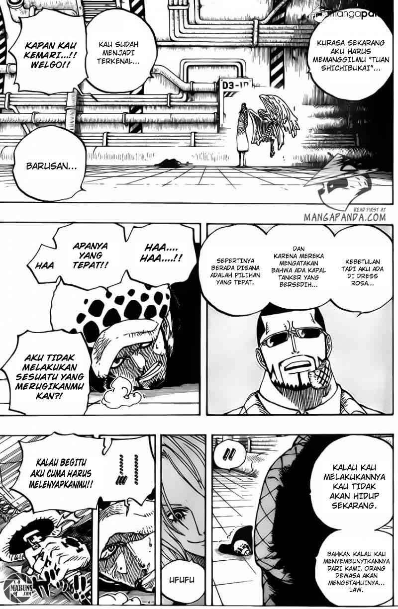 One Piece Chapter 672 Gambar 4