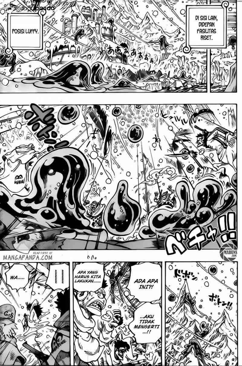 One Piece Chapter 672 Gambar 6