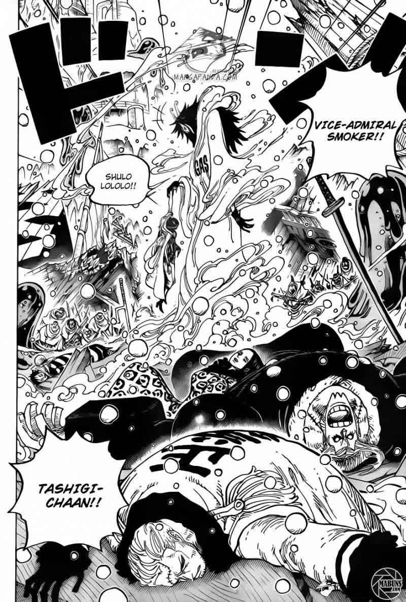 One Piece Chapter 672 Gambar 7