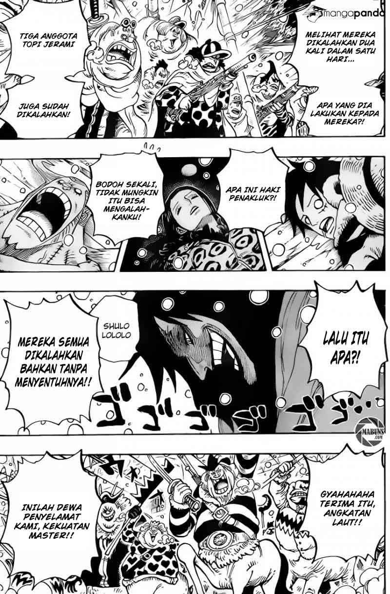 One Piece Chapter 672 Gambar 8