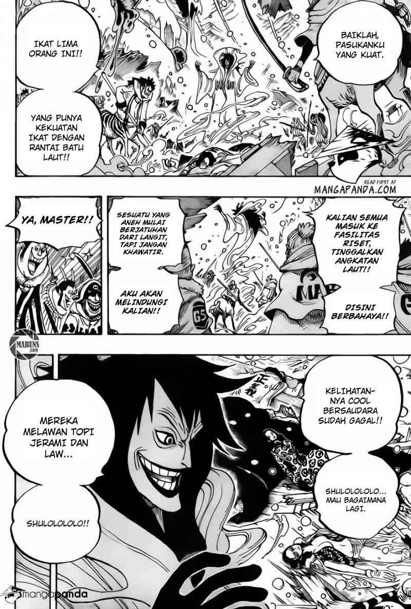 One Piece Chapter 672 Gambar 9