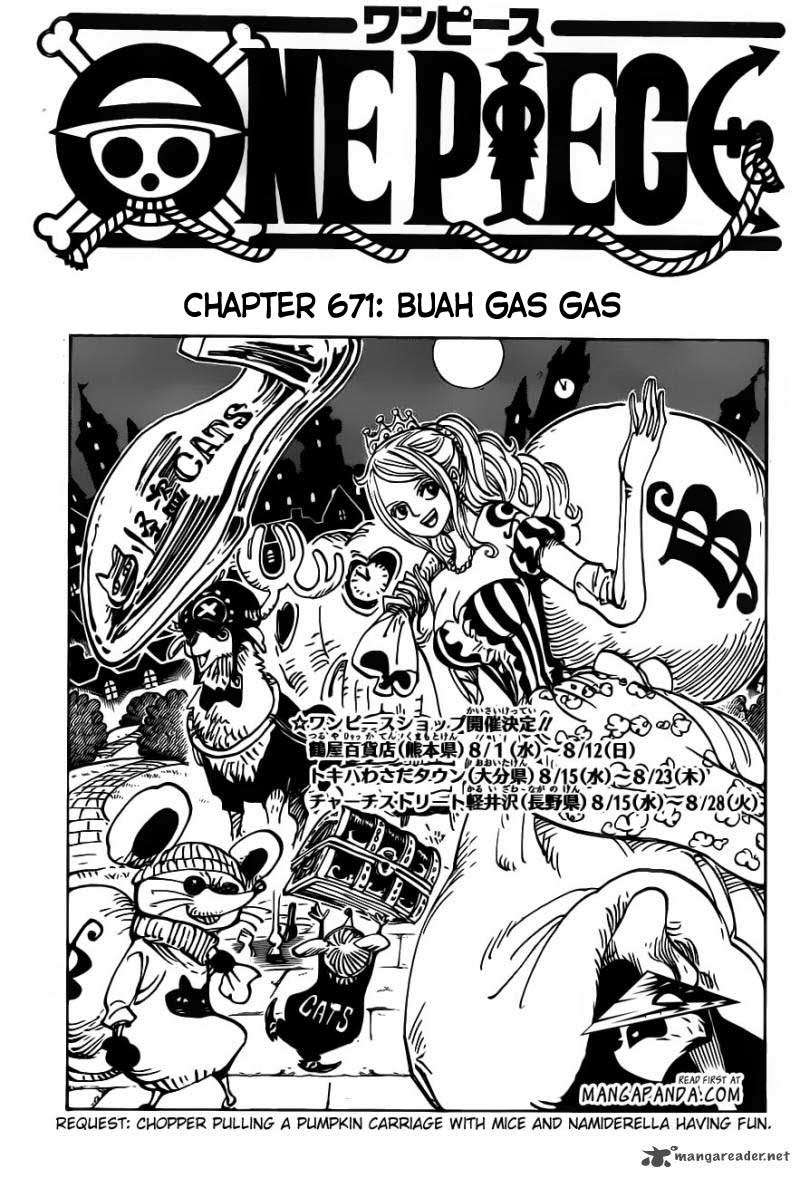 Manga One Piece Chapter 671 gambar nomor 2