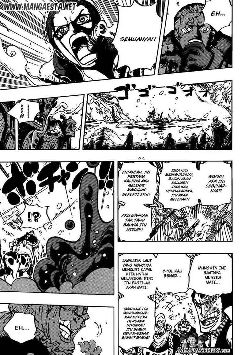 One Piece Chapter 670 Gambar 14