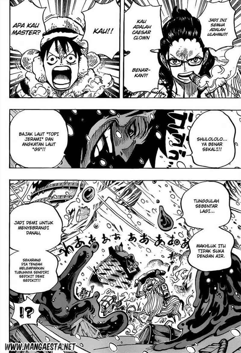 One Piece Chapter 670 Gambar 17