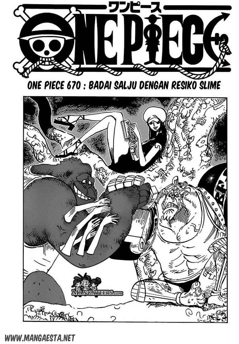 Komik One Piece Chapter 670 gambar nomor 1