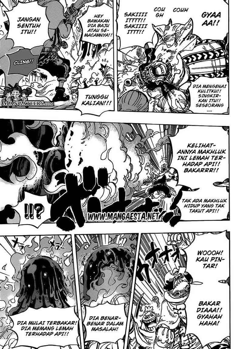 One Piece Chapter 670 Gambar 12