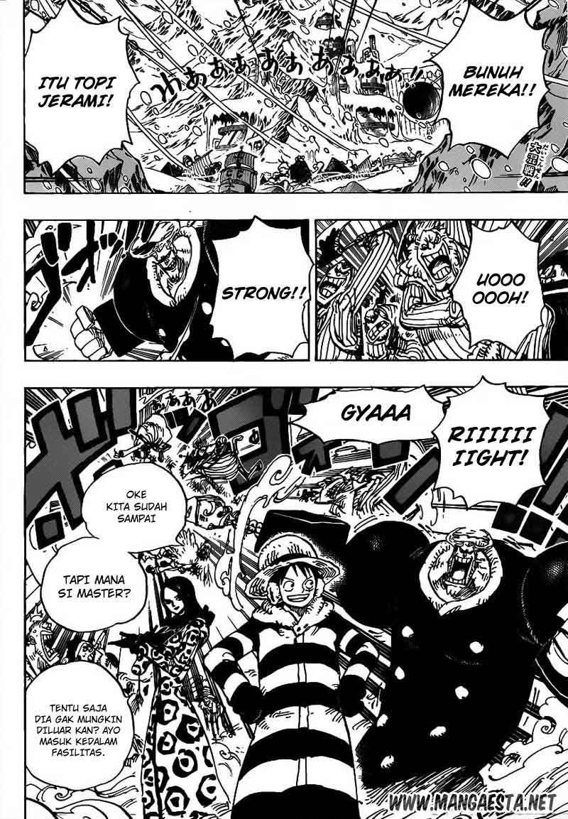 One Piece Chapter 670 Gambar 3