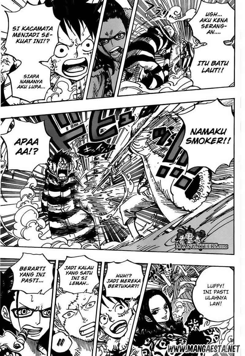 One Piece Chapter 670 Gambar 6