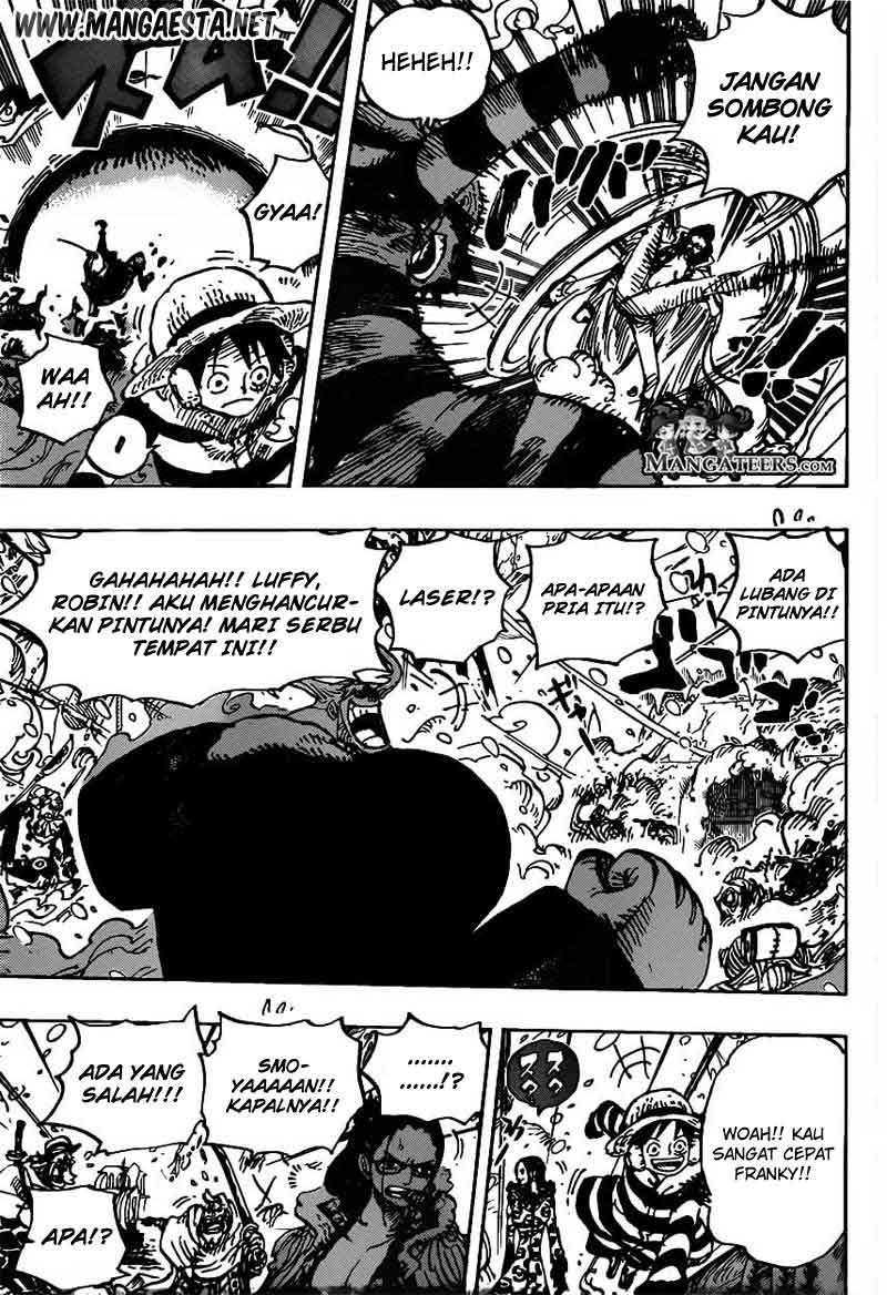 One Piece Chapter 670 Gambar 8