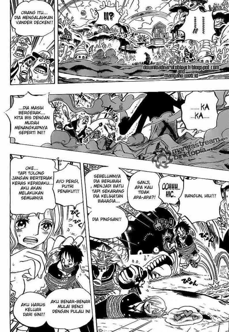 One Piece Chapter 618 Gambar 12