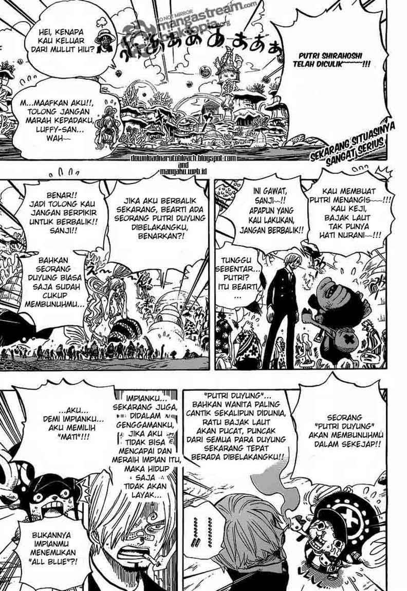 One Piece Chapter 618 Gambar 3