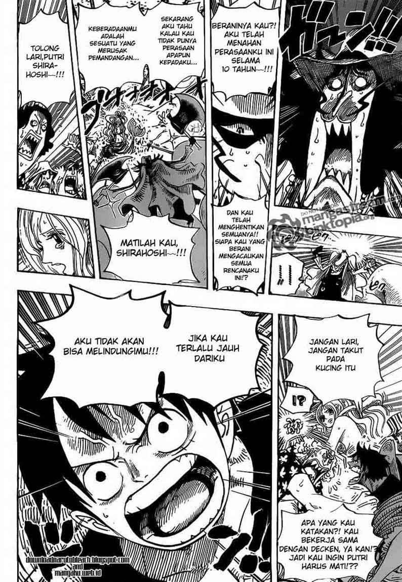 One Piece Chapter 618 Gambar 8