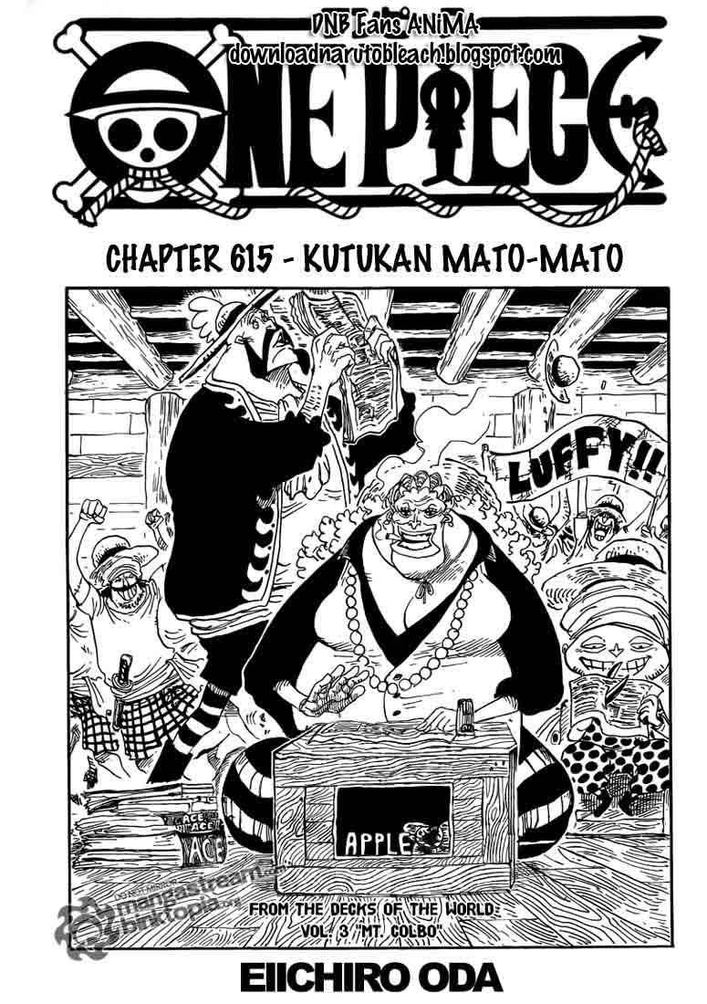 Komik One Piece Chapter 615 gambar nomor 1