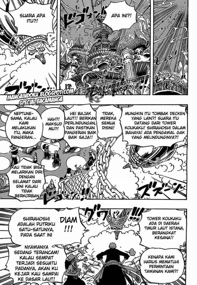 One Piece Chapter 614 Gambar 12