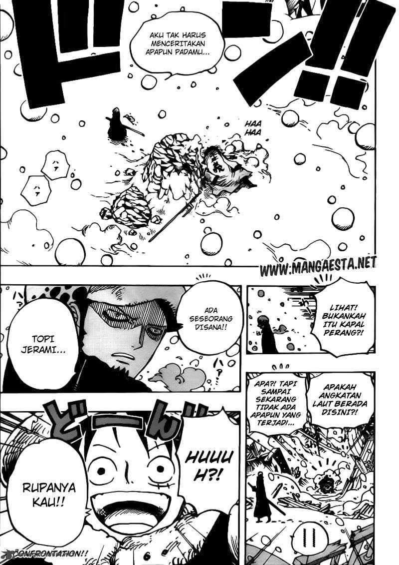 One Piece Chapter 662 Gambar 19