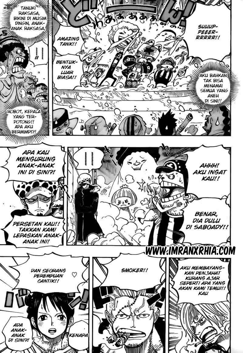 One Piece Chapter 660 Gambar 15