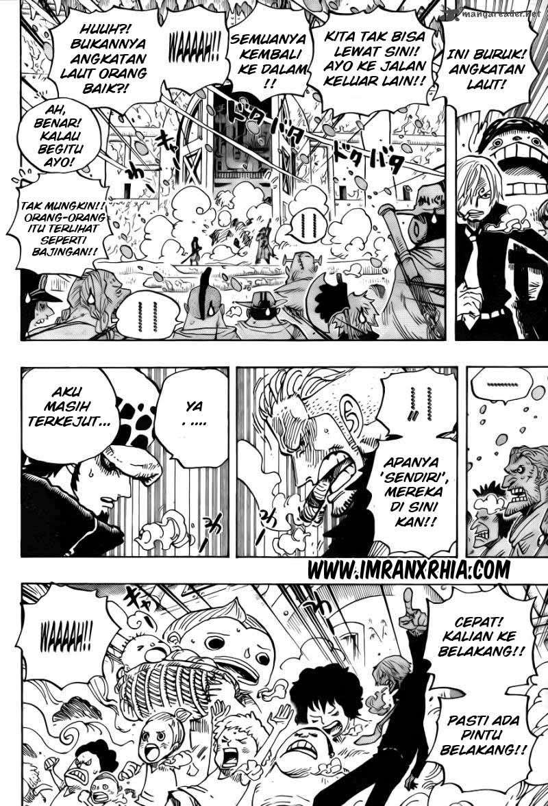 One Piece Chapter 660 Gambar 16