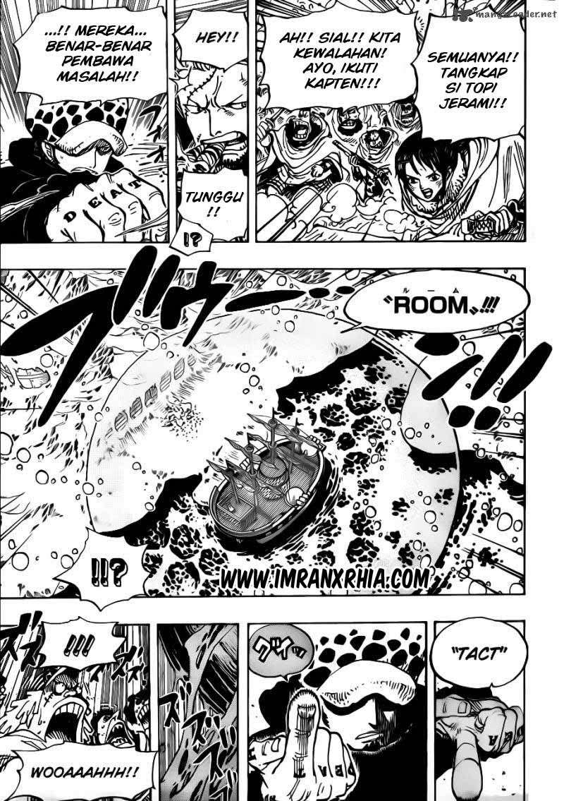 One Piece Chapter 660 Gambar 17