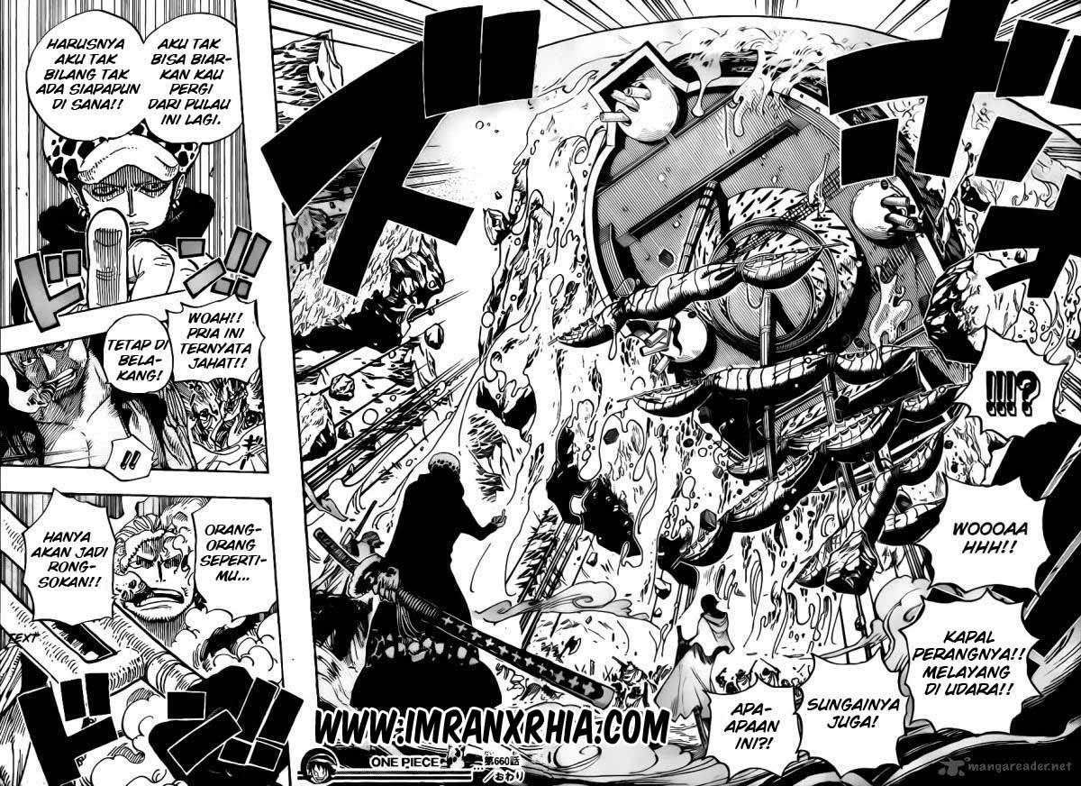 One Piece Chapter 660 Gambar 18