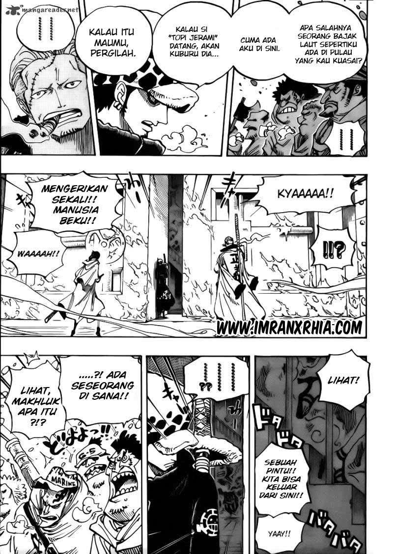 One Piece Chapter 660 Gambar 13