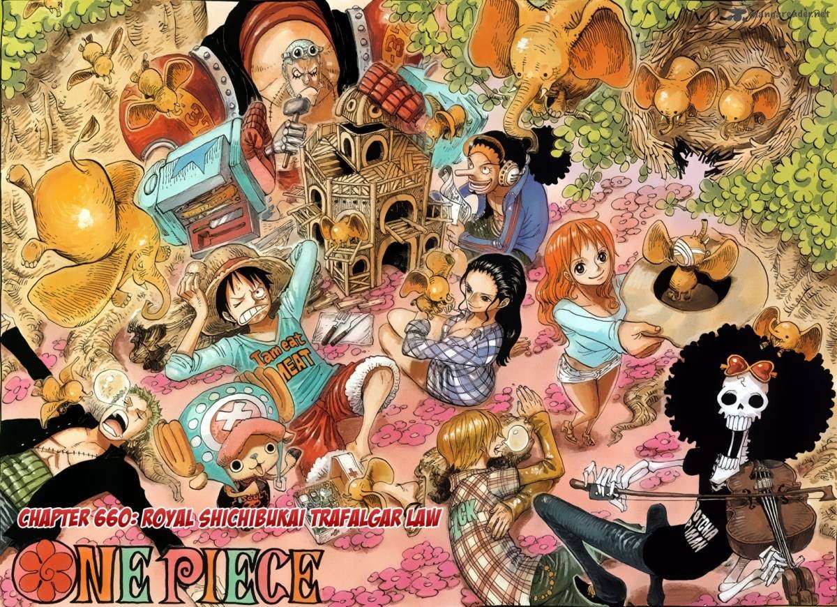 One Piece Chapter 660 Gambar 3