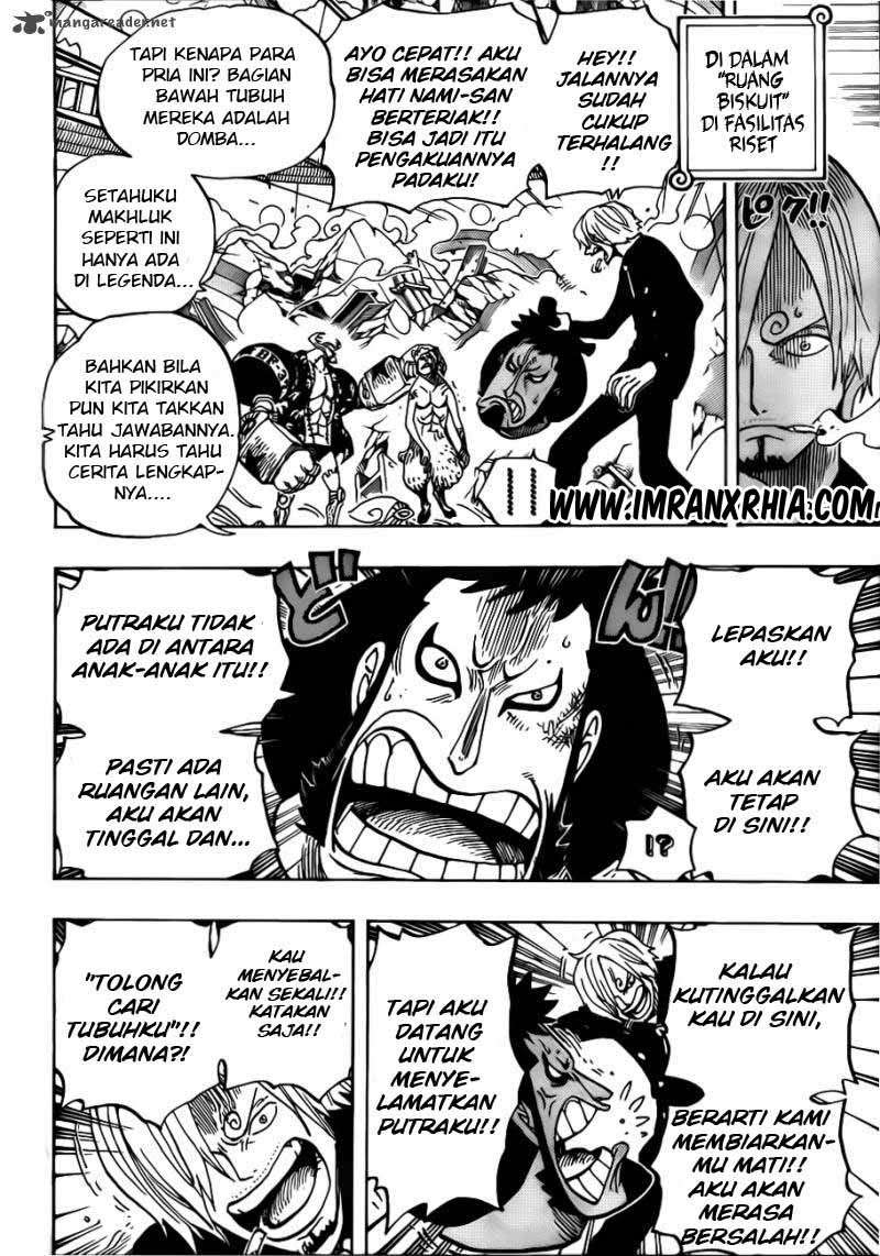 One Piece Chapter 660 Gambar 8