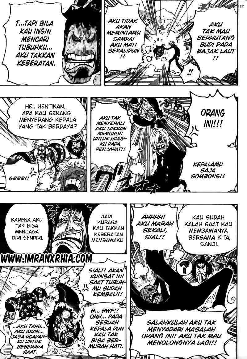 One Piece Chapter 660 Gambar 9