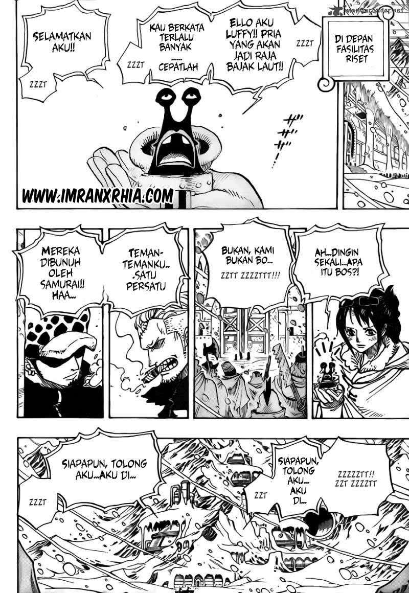 One Piece Chapter 660 Gambar 10