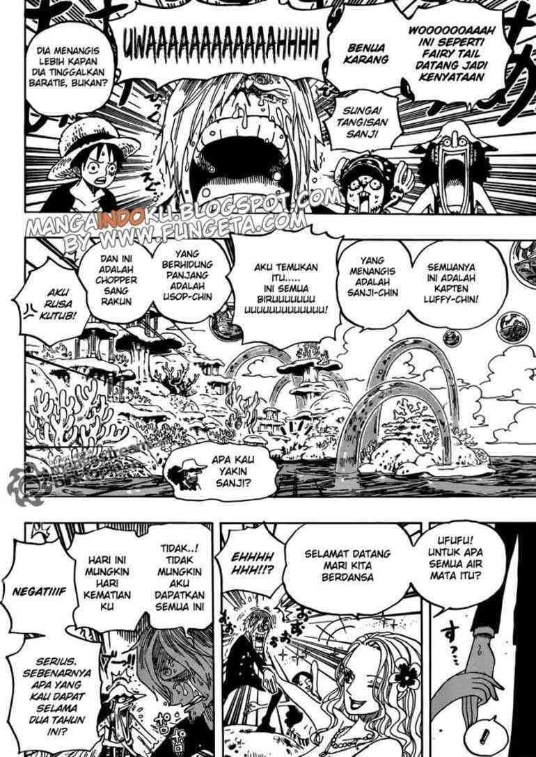 One Piece Chapter 608 Gambar 15